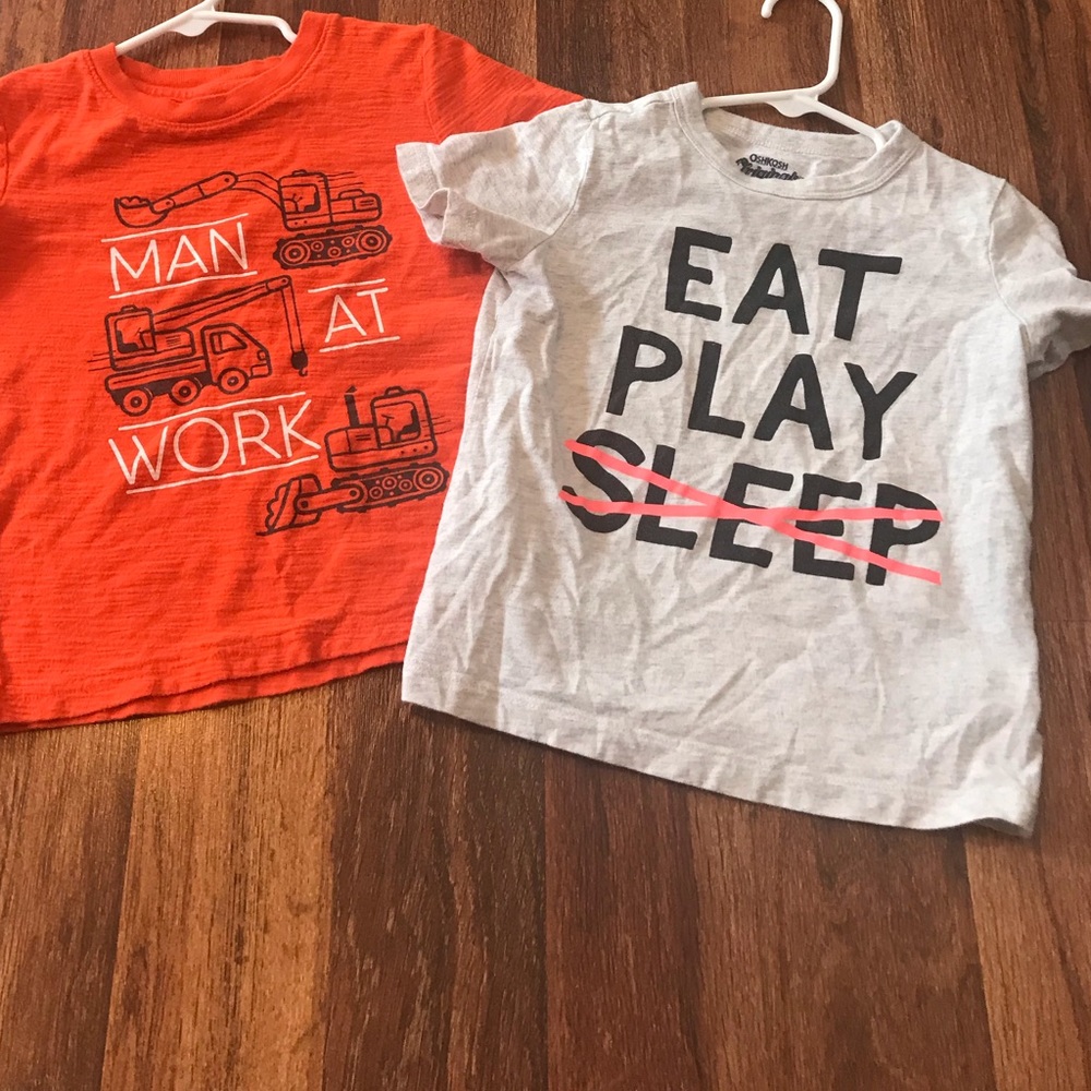 2 3T Short Sleeve Tees